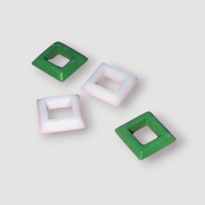 Bracelets verts et blancs de Scarah Screams (I Love Fashion)