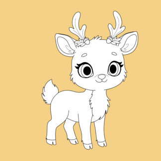Cerf d'automne